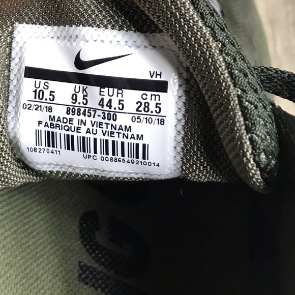 NWT Nike Flex 2017 RN Sequoia M AUTHENTIC - Picture 6 of 8